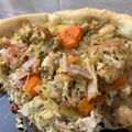 El cooksnap de Lucia Silvestri cuando hizo Tarta de pollo riquísima y fácil.