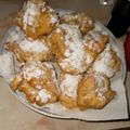 El cooksnap de Alejandra Parra cuando hizo Buñuelos dulces con harina leudante.