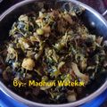 Madhuri Watekar's cooksnap of when they made मेथीची भाजी (methichi bhaji recipe in marathi).