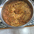 El cooksnap de carmendolores1969 cuando hizo Espaguetis a la boloñesa.