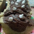 El cooksnap de Soledad Ruiz Diaz cuando hizo Budín marmolado de Naranja y Chocolate 🍊🍫.