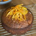 Sonia's cooksnap of when they made Orange Cake and Candied peel 🍊.