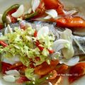 Cooksnap Dapur Yusfarisyia semasa beliau membuat Steam Halia Ikan Sultan.