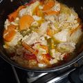 El cooksnap de alina orellana cuando hizo Escabeche de pollo para conservas.