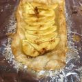 El cooksnap de Mire Dellarés cuando hizo Hojaldre de manzana fácil.