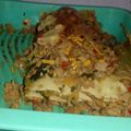 El cooksnap de Violeta Rodríguez cuando hizo Lasagna vegana.