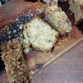 El cooksnap de Noelia Segovia cuando hizo Budín de manzana con crumble de avena.