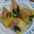 Cooksnap dari Bunda Rezvan untuk resep Ketan Kuning Serundeng