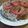 El cooksnap de Delu Ghilardi cuando hizo Colchón de arvejas con jamón, queso y tomate.