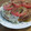 El cooksnap de Delu Ghilardi cuando hizo Colchón de arvejas con jamón, queso y tomate.