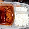El cooksnap de Esther Soto cuando hizo Espinazo de Cerdo con Morisqueta.