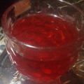 Muskaan Kashif's cooksnap of when they made Jam e Shireen 🍷🍷.