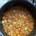 El cooksnap de Don Anderssen cuando hizo Guiso de lentejas sin carne.