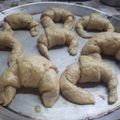 El cooksnap de Natalia Pellerano cuando hizo Medialunas (con harina integral).