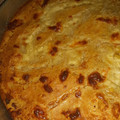 El cooksnap de Gabriela Estigarribia cuando hizo Sopa Paraguaya.