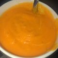 El cooksnap de Sofia Sanchez cuando hizo Sopa cremosa de zapallo.