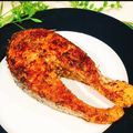 小翎的生酮飲食實驗室 的 氣炸鍋味噌鮭魚片(簡單料理) cooksnap