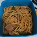 Cooksnap dari Mutiara Yuri Nova untuk resep Simple Japanese Napolitan Spaghetti 🍝
