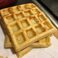 El cooksnap de Karen Ale González cuando hizo Waffles.