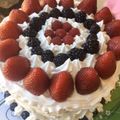 El cooksnap de JEdu Donoso cuando hizo Torta de merengue frutilla (torta helada).