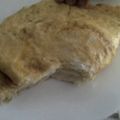 El cooksnap de CamiTheCookWolf cuando hizo Omelette con jamón serrano y queso.