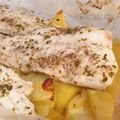El cooksnap de "Cocina con Celi" cuando hizo Merluza encebollada.