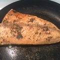 El cooksnap de queen cuando hizo Salmón a las hierbas finas con guarnición de verdura campesina.