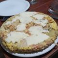 El cooksnap de karolina perez cuando hizo Tortilla de coliflor con jamón y queso al horno.