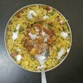 Pina Mandaliya's cooksnap of when they made વેજીટેબલ પુલાવ (Vegetable Pulav Recipe In Gujarati).