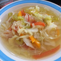 El cooksnap de Carmen Palomino cuando hizo Sopa para bajar de peso 🍲.