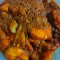 Cooksnap Anur Musa semasa beliau membuat Sambal krisik udang.