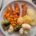 El cooksnap de Julio Soto cuando hizo Pechuga de pollo al ras el hanut.