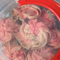 Cooksnap Hidayah semasa beliau membuat Semperit Susu 3 Bahan.