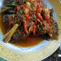 Cooksnap dari riska ilna untuk resep Pesmol pedas nampol ikan mujair