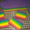 Cooksnap dari Aurella untuk resep Rainbow cake kukus