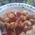 Cooksnap dari YuQiw untuk resep Tahu Cabe Garam Kriuk2 Pedas 🌶🧄🌶