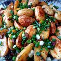 Cooksnap-ul lui Laura Maria atunci când a preparat Cartofi noi cu ciuperci la cuptor !.