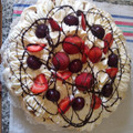 El cooksnap de Sabrina Carnota cuando hizo 🙋🏻‍♀️ “NOELOVA”, la Pavlova para Noe.
