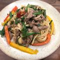 陳蛋糕 的 家常沙茶牛肉炒麵 cooksnap