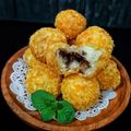 Cooksnap dari Arum Yusia untuk resep Bola Singkong Keju isi Coklat