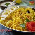 Manjit Kaur का कुकस्नैप जब उन्होंने पनीर दम बिरयानी (paneer dum biryani recipe in Hindi) बनाया था।