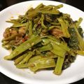 รูป Cooksnap ของ piya peipei เมื่อเขาทำ ผัดพริกแกงผักบุ้งแค้ปหมู