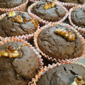 El cooksnap de Nadia Llali cuando hizo Muffins de chocolate con corazón de dulce de leche.