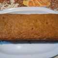 El cooksnap de Cris Romero cuando hizo Budín de coco y banana con harina integral.