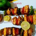Aarti Jain's cooksnap of when they made Paneer Tikka|| How to prepare Paneer Tikka on pan.