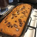 El cooksnap de Mily Loyola cuando hizo Budín de banana.