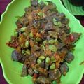 Cooksnap dari Mungky Melaningrum untuk resep Balado paru sapi