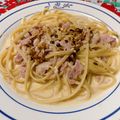 Adriana Zelaya's cooksnap of when they made My Favorite Pasta Carbonara.