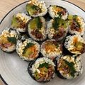 ekitchen's cooksnap of when they made K-drama “Woo Young-woo” inspired Korean Kimbap.