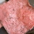El cooksnap de Agostína Mercado cuando hizo Jamón vegano.